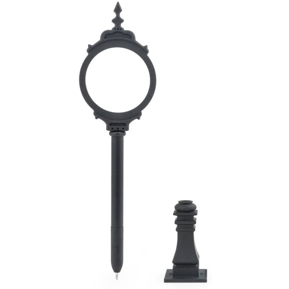 Kikkerland Street Clock Pen and Magnifier