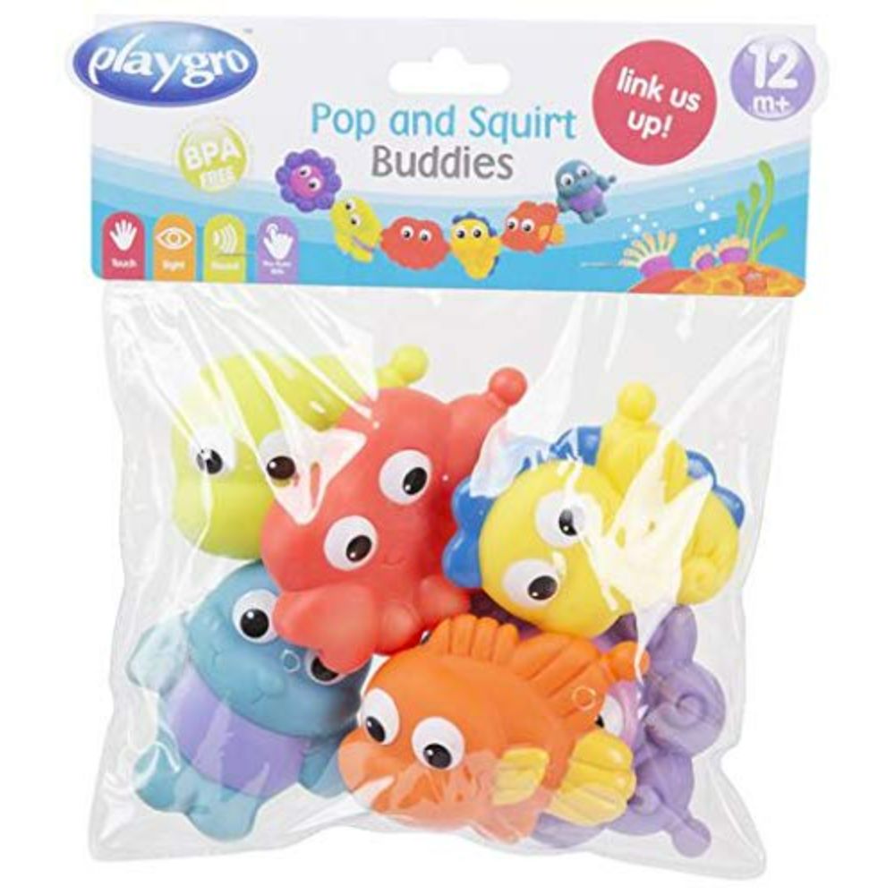 Playgro Pop and Squirt Buddies