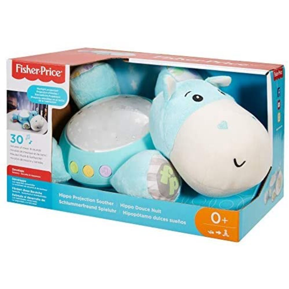 Fisher-Price Hippo Plush Projection Soothe