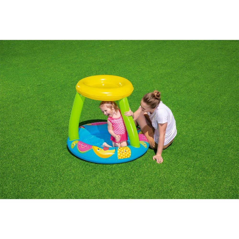 Bestway 37" X 35" X 31"/94Cm X 89Cm X 79Cm Fruit Canopy Play Pool