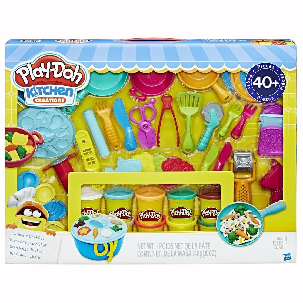 Play-Doh Kitchen Creations Ultimate Chef Play Food Set  Image#1