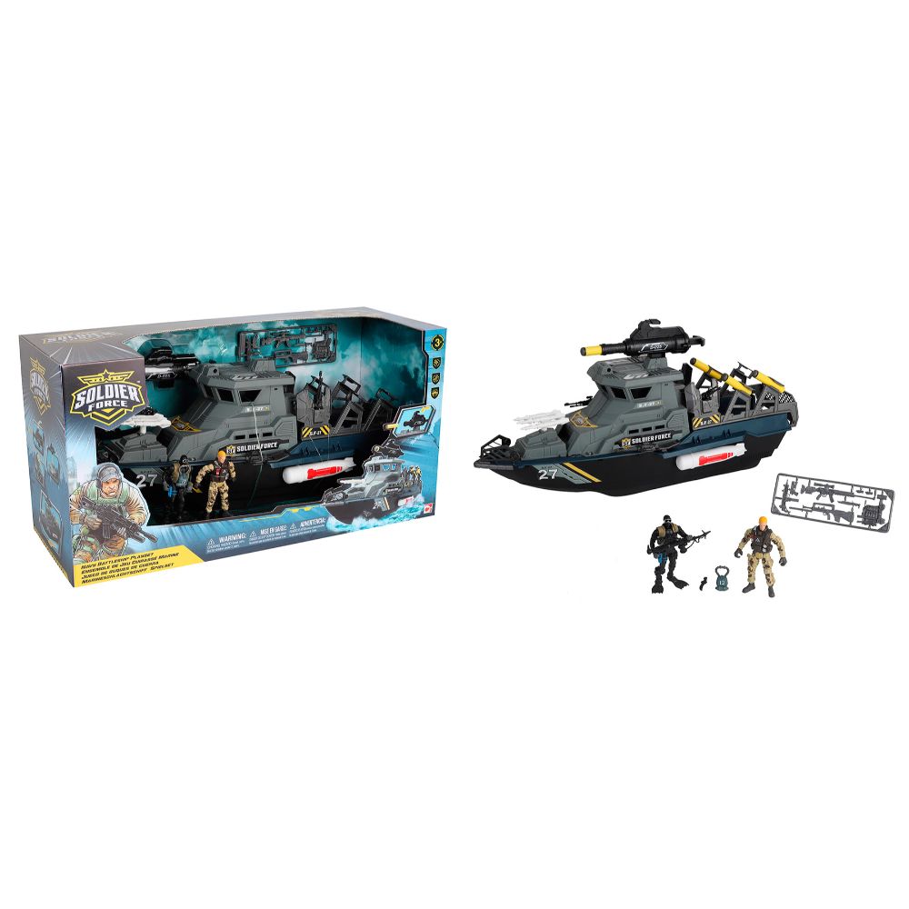 Chapmei Soldier Force Naval Combat Battleship PS