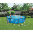 Bestway 18' x 48"/5.49m x 1.22m Steel Pro Frame Pool Set  Image#1
