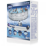 Bestway 18' x 52"/5.49m x 1.32m Power Steel Frame Pool Set  Image#2