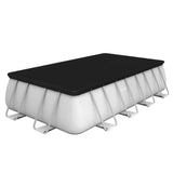 Bestway Power Steel™ 16' x 8' x 48"/4.88m x 2.44m x 1.22m Rectangular Pool Set