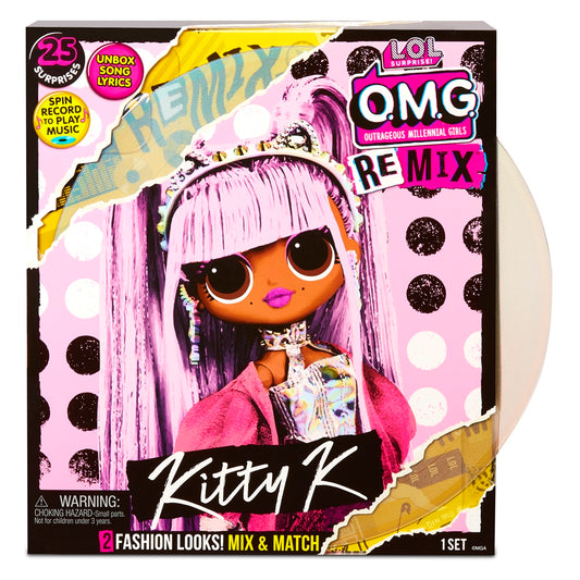 OMG KITTIES! 未開封 L.O.L. Surprise! OMG Remix Kitty K Fashion Doll with