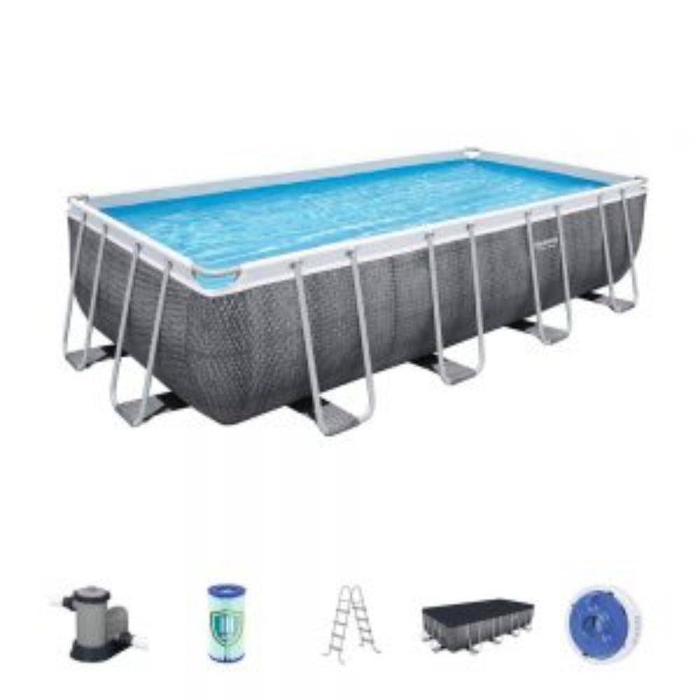 Bestway Rectangular Pool Set - 5.49m x 2.74m x 1.22m  Image#1