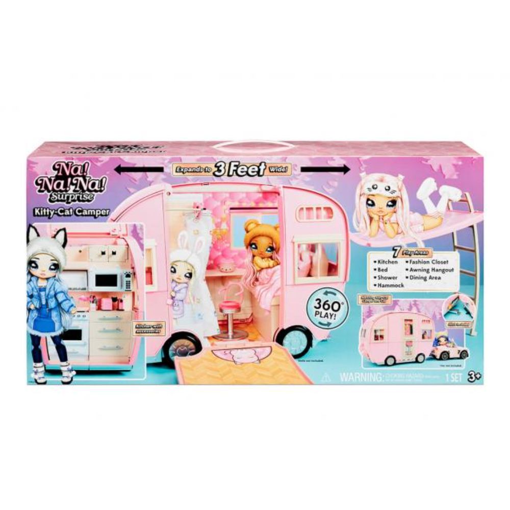 NA! NA! NA! Surprise Kitty-Cat Camper