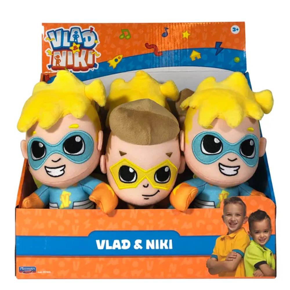 Vlad Niki Plush 9 Inches Assorted Toys4me vlad-niki-plush-9-inches-assorted-toys4me