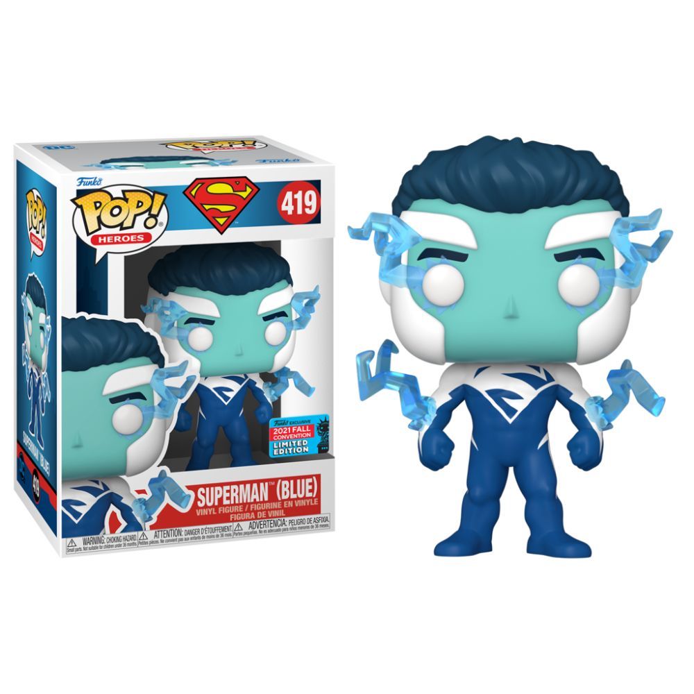 Funko Pop Heroes Superman (Blue)