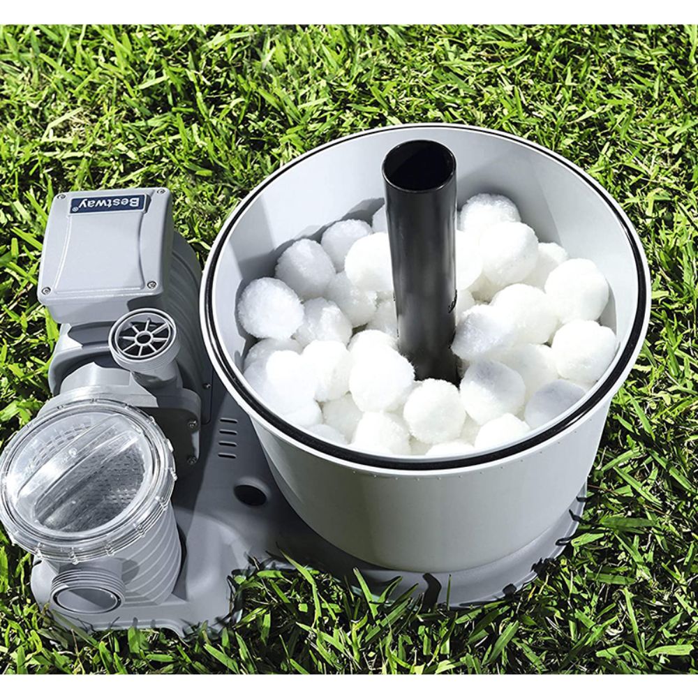 Bestway Flowclear Polysphere Cotton Spheres For Filter Above Ground Pool Bestway Flowclear Polysphere Cotton Spheres For Filter Above Ground Pool