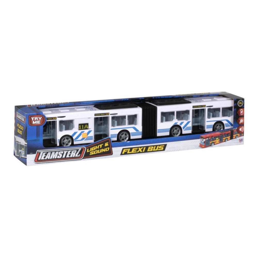 Teamsterz Light and Sounds Flexi Bus Teamsterz Light and Sounds Flexi Bus