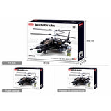 Sluban Model Bricks-Ka-50 Black Shark  Image#5