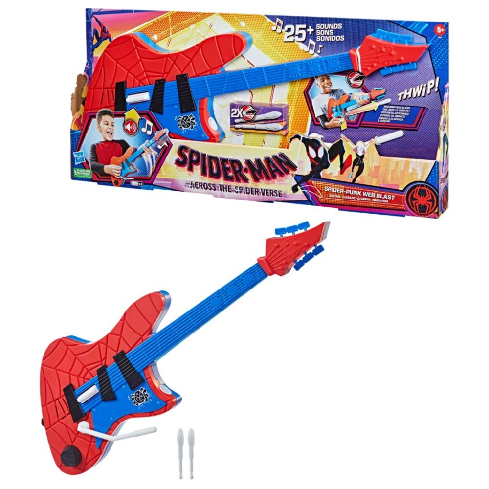 Marvel Spider Verse Feature Guitar