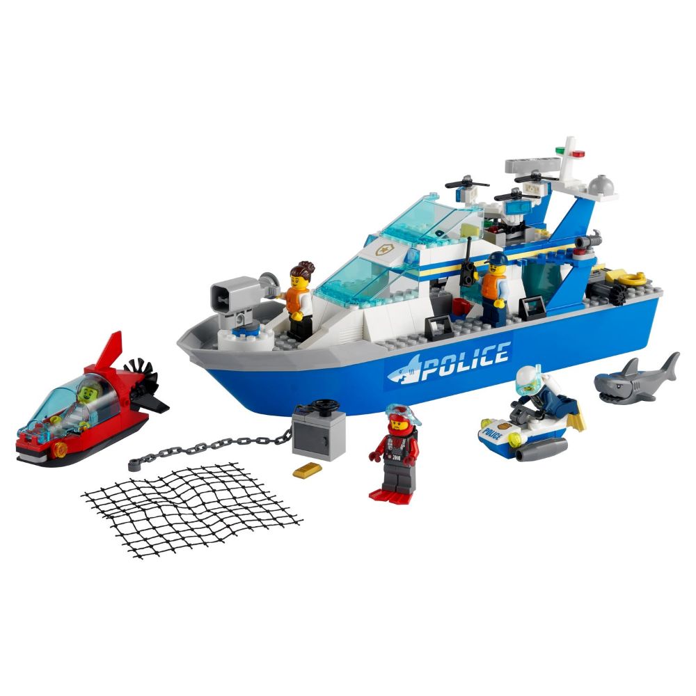 Lego City Police Patrol Boat  Image#2