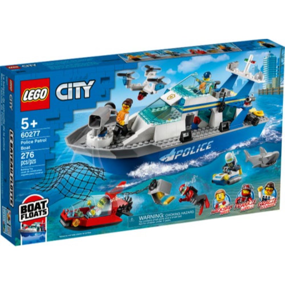Lego City Police Patrol Boat  Image#1