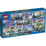 Lego City Emergemcy Vehicles HQ