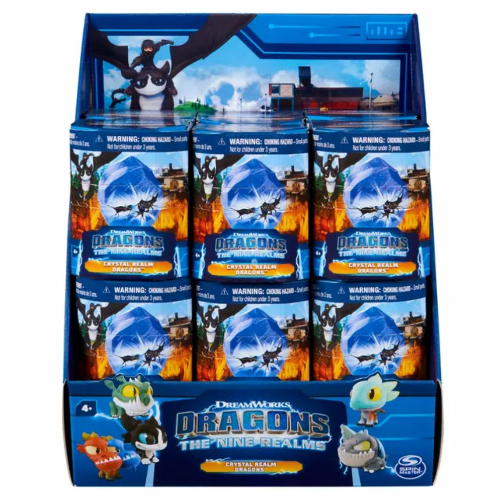 Dragons Realms Crystal Collectible Figure Assorted