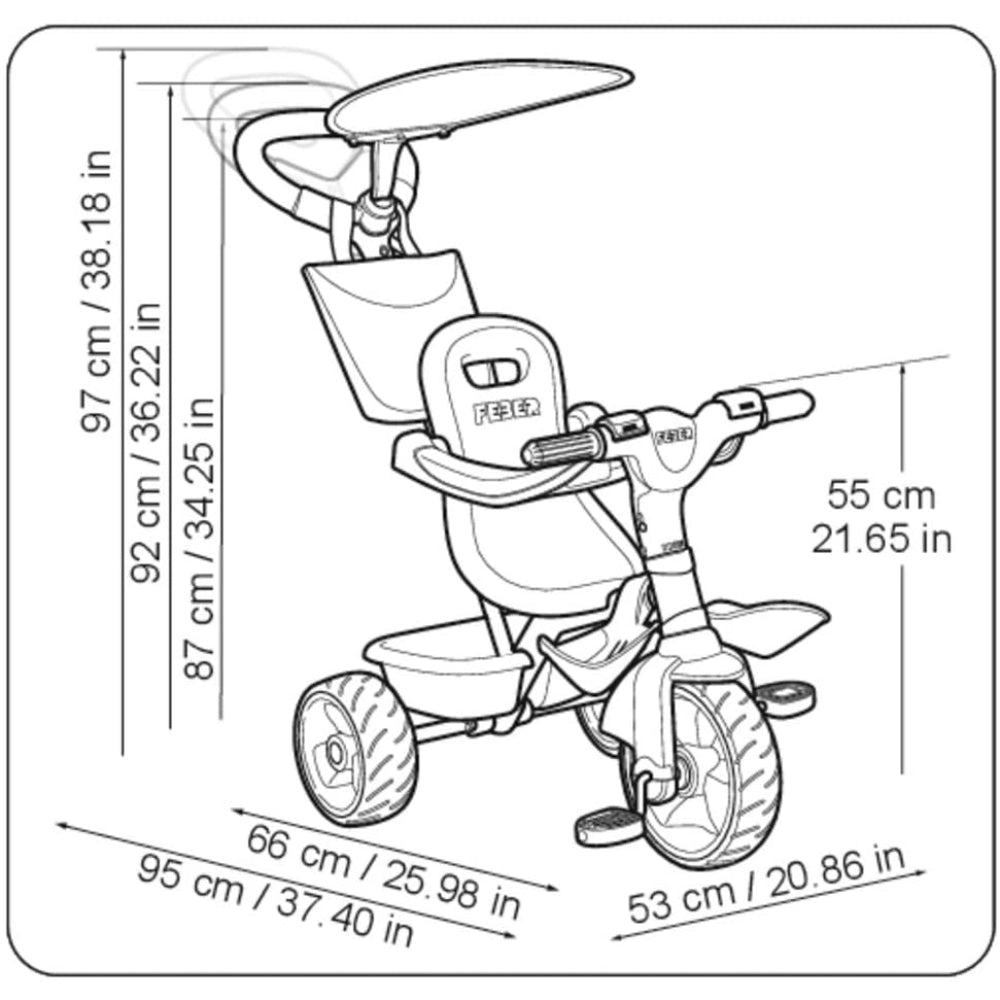 Feber Trike Baby Plus Music  Image#6