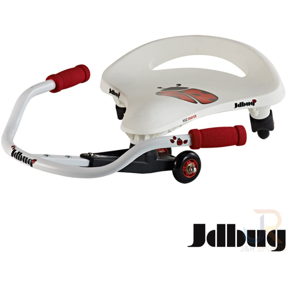 JD Bug Kids Swayer Scooter Ride On - White JD Bug Kids Swayer Scooter Ride On - White