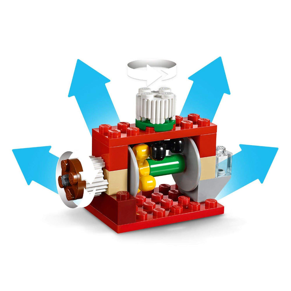 Lego Classic Bricks And Gears Building Set (244 Pieces)  Image#3