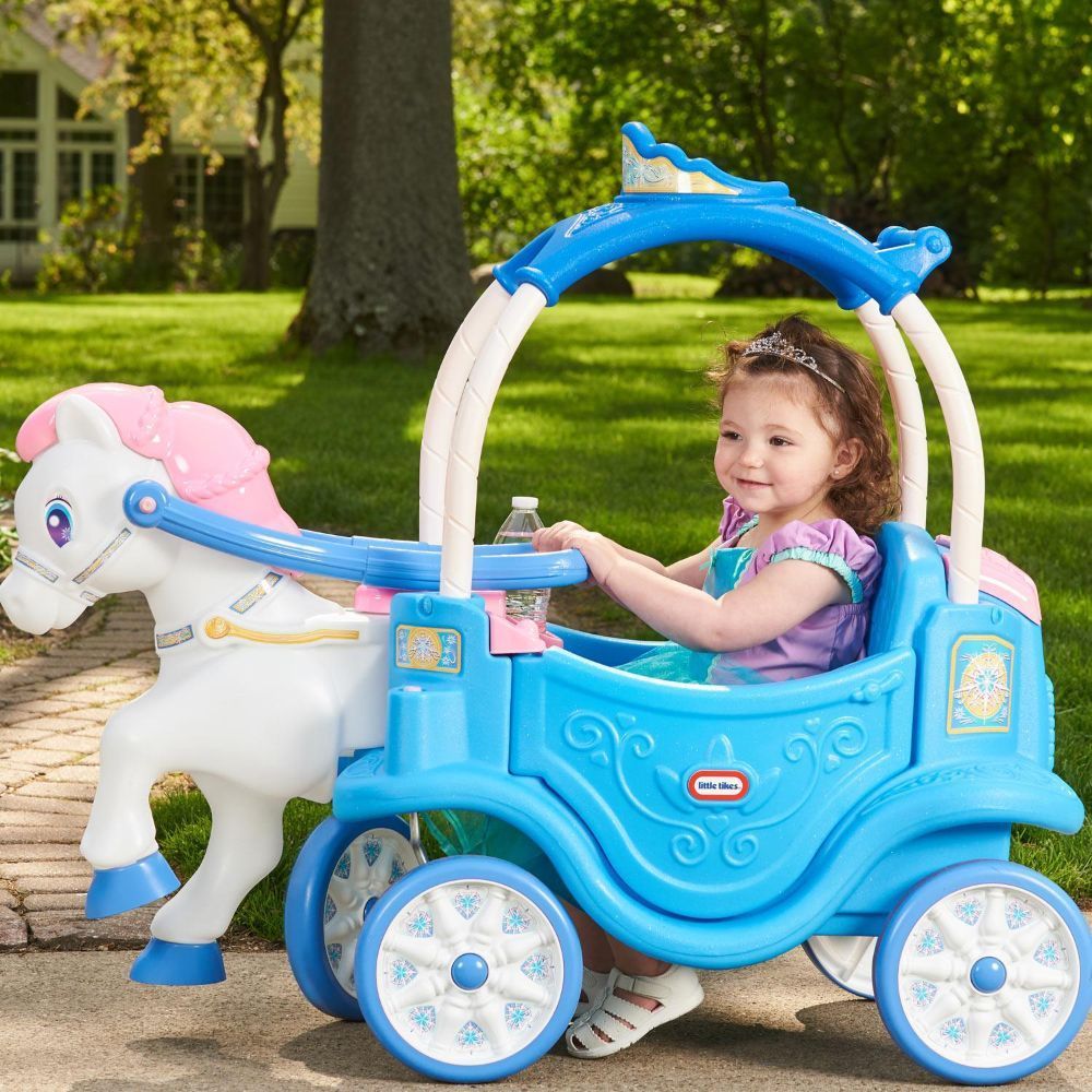 Little Tikes Princess Horse & Carriage Frosty Blue