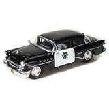 Maisto 1/24 Scale Diecast Model Toy Car 1955 Buick Century California Highway Patrol Car