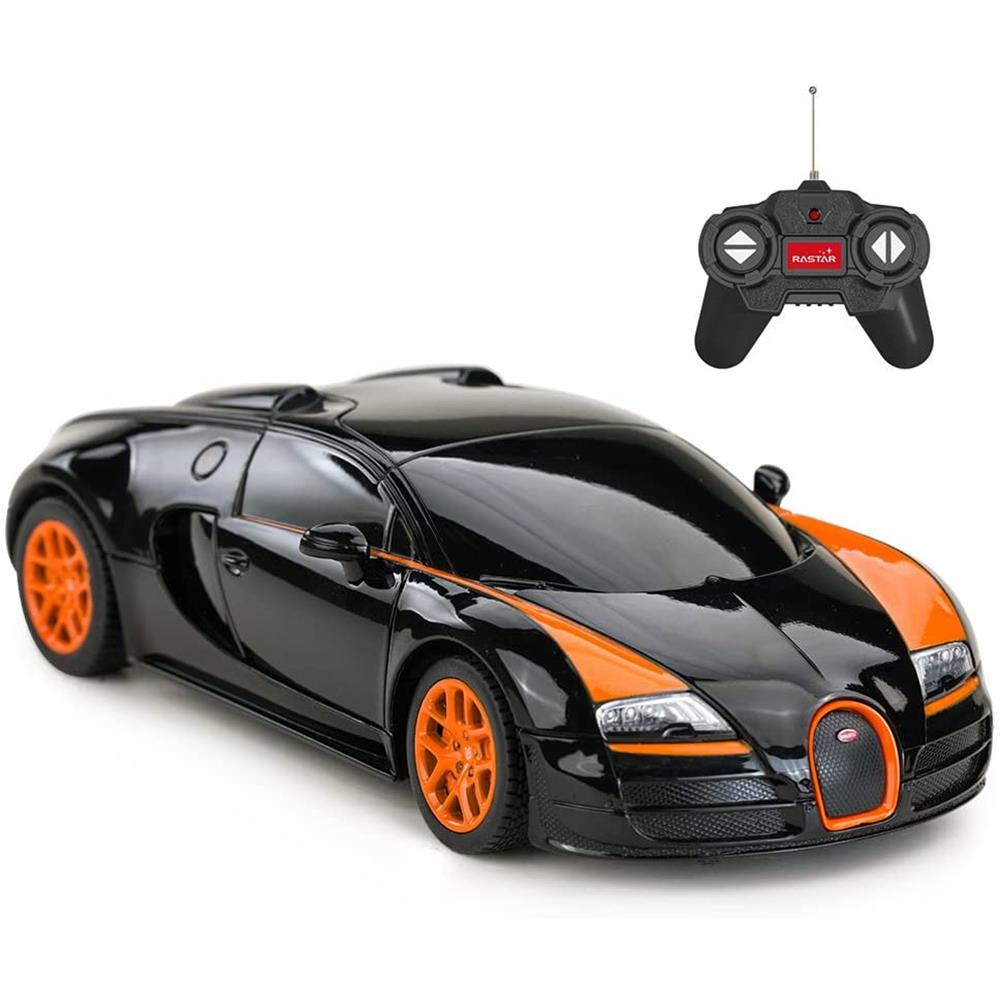 Rastar Bugatti RC Car, 1/24 Scale Bugatti Veyron 16.4 Grand Sport Vitesse Radio Remote Controlled Model Toy Car  Image#1