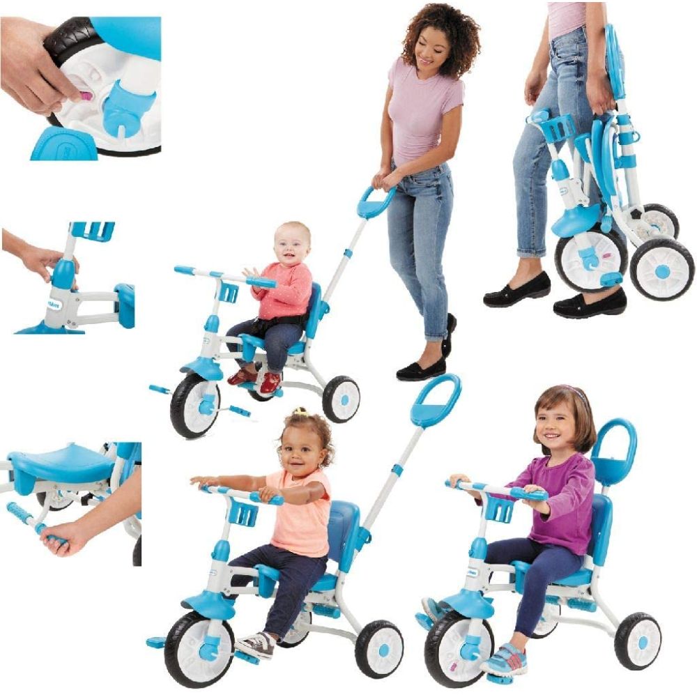 Little Tikes Pack 'n Go Trike Childs Toy, Light Blue