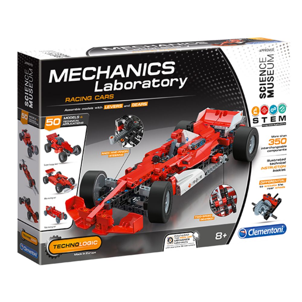 Clementoni Mechanical Lab Racing Car Parts to Assemply