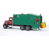 Bruder Mack Granite Rear Loading Garbage Truck (Ruby Red Green)