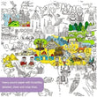 Jar Melo JSuper Painter Giant Colouring Poster
