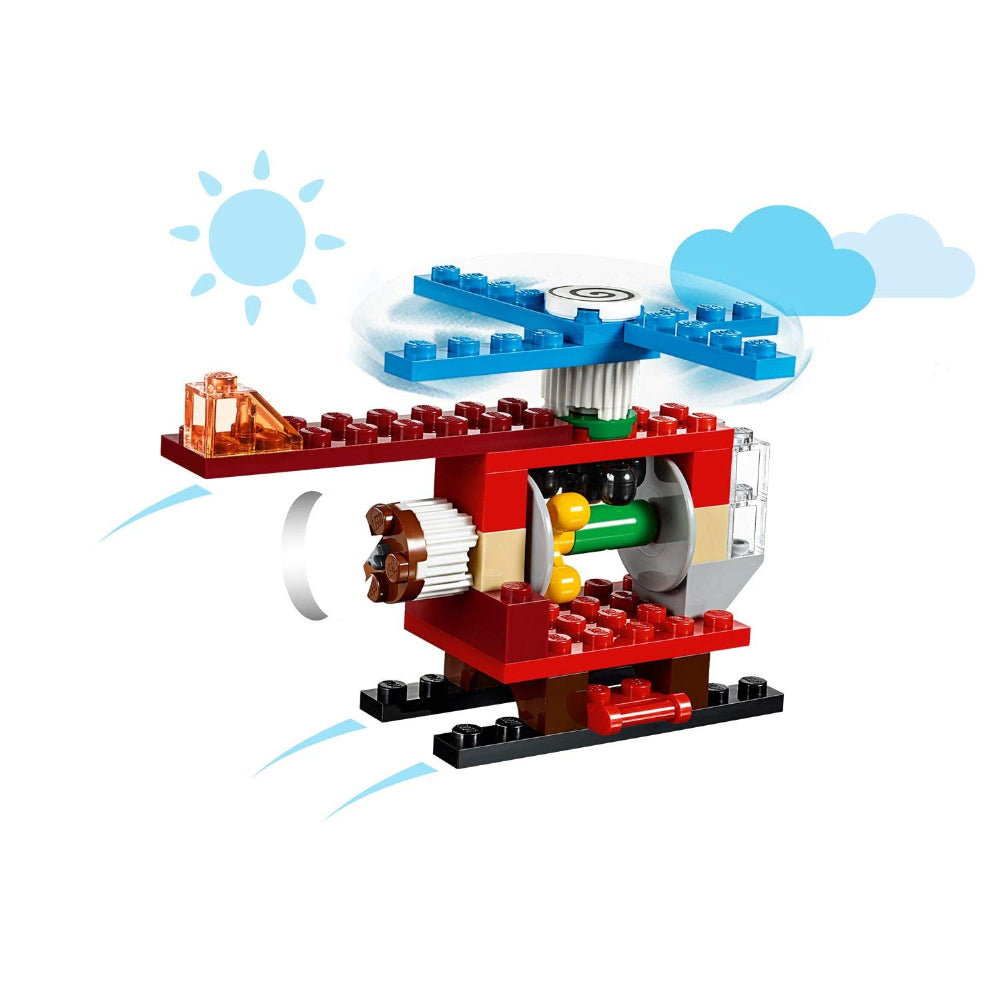 Lego Classic Bricks And Gears Building Set (244 Pieces)  Image#4
