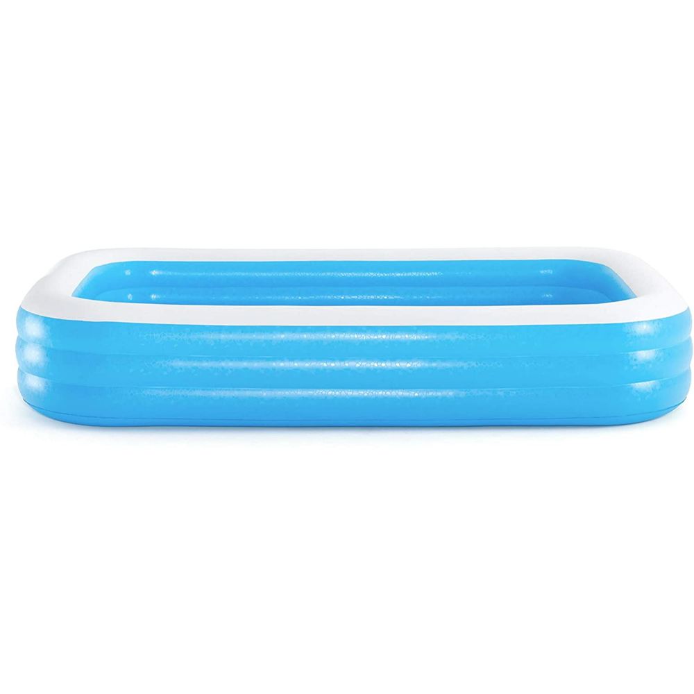 Bestway 10' x 6' x 22"/3.05m x 1.83m x 56cm Blue Rectangular Pool