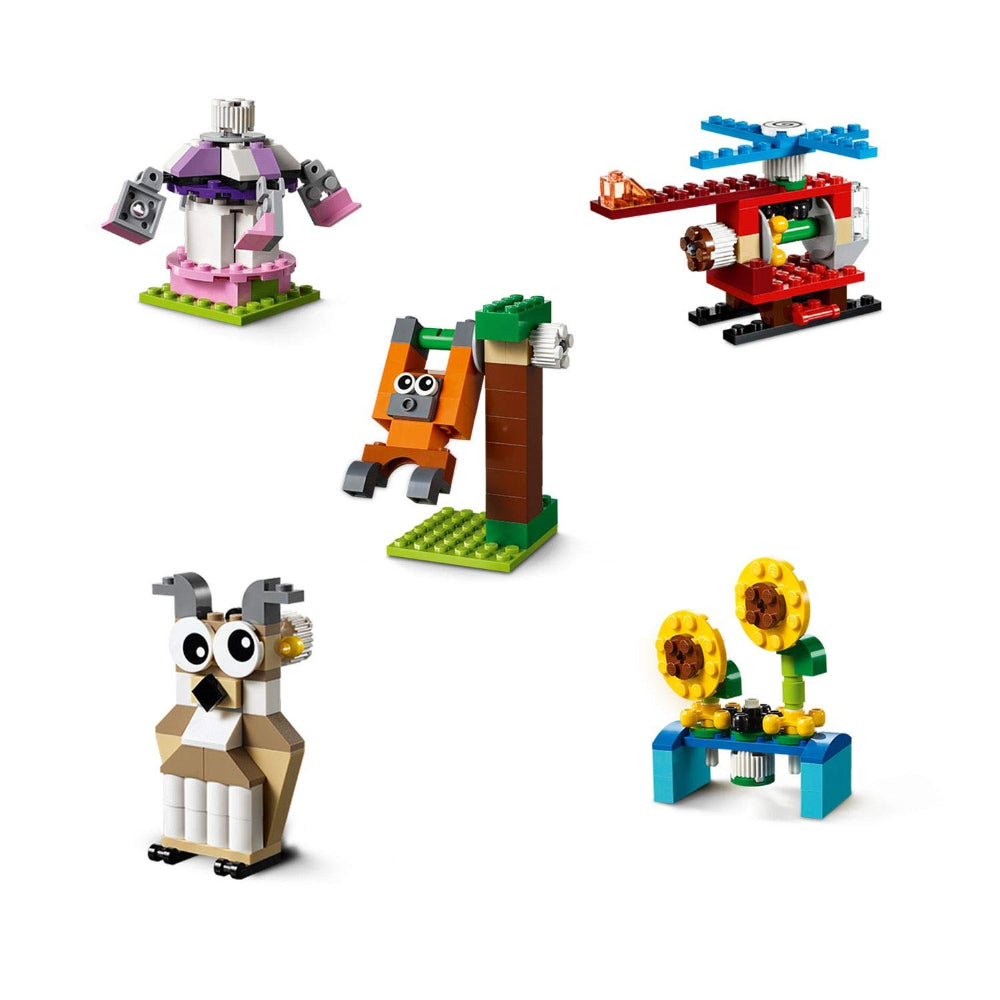 Lego Classic Bricks And Gears Building Set (244 Pieces)  Image#2