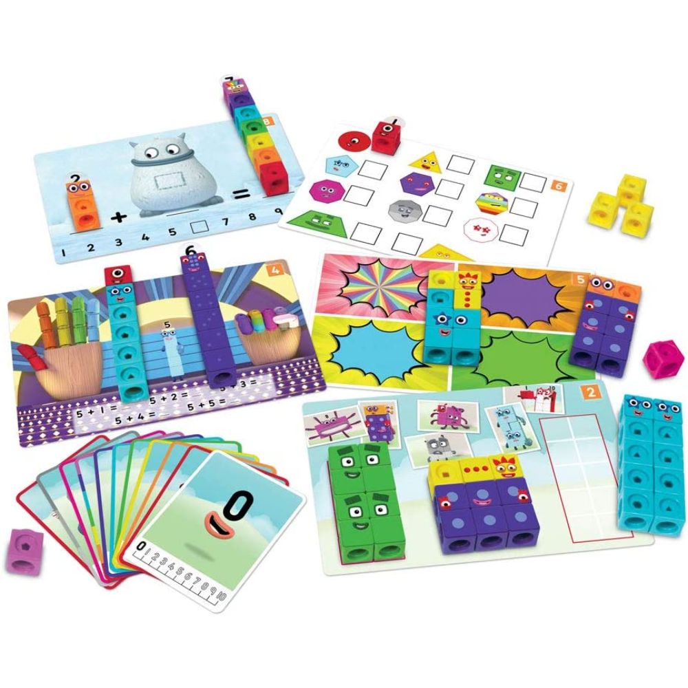 Learning Resources Math Link Cubes 1-10 Activity Set
