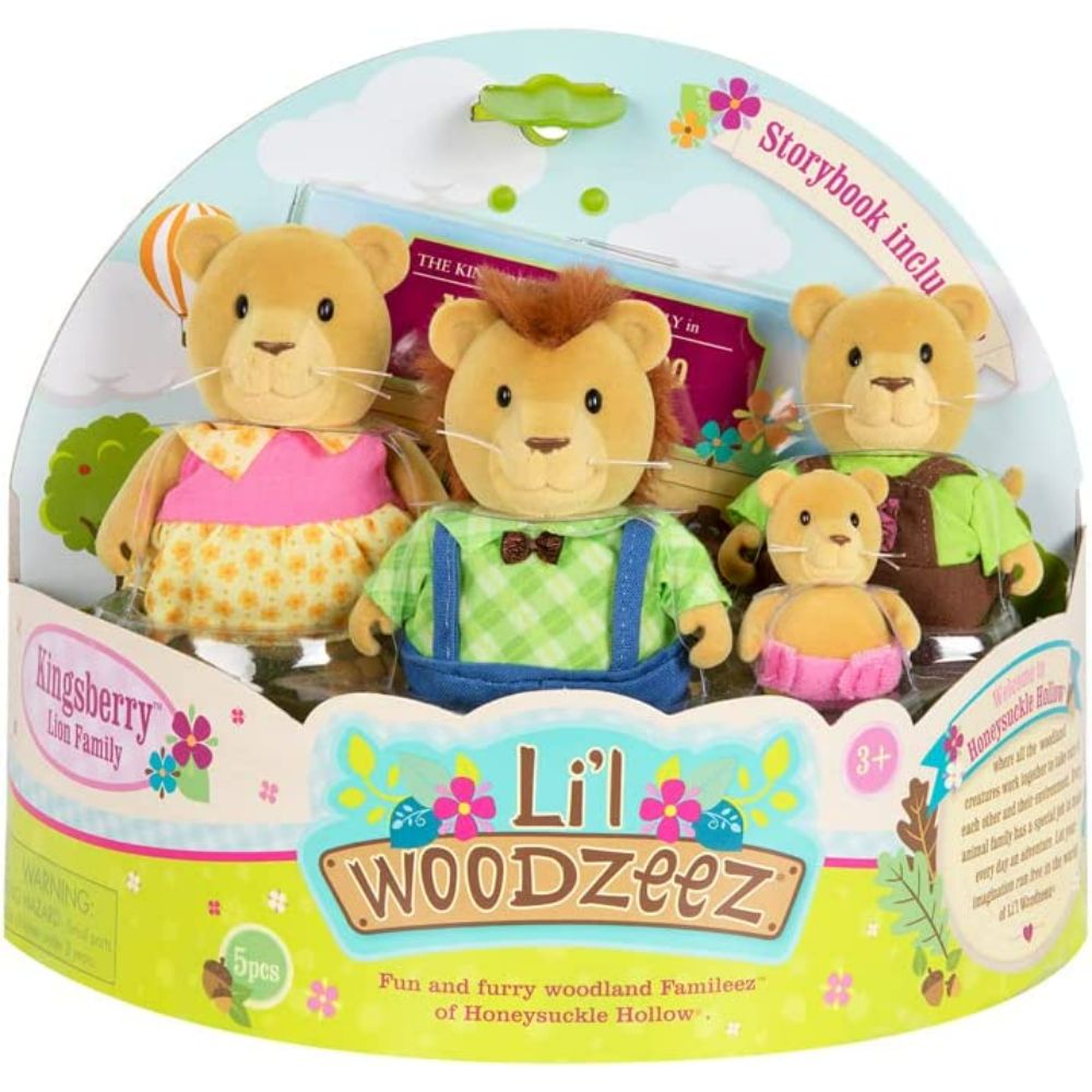 Li'l Woodzeez Lion Famlly