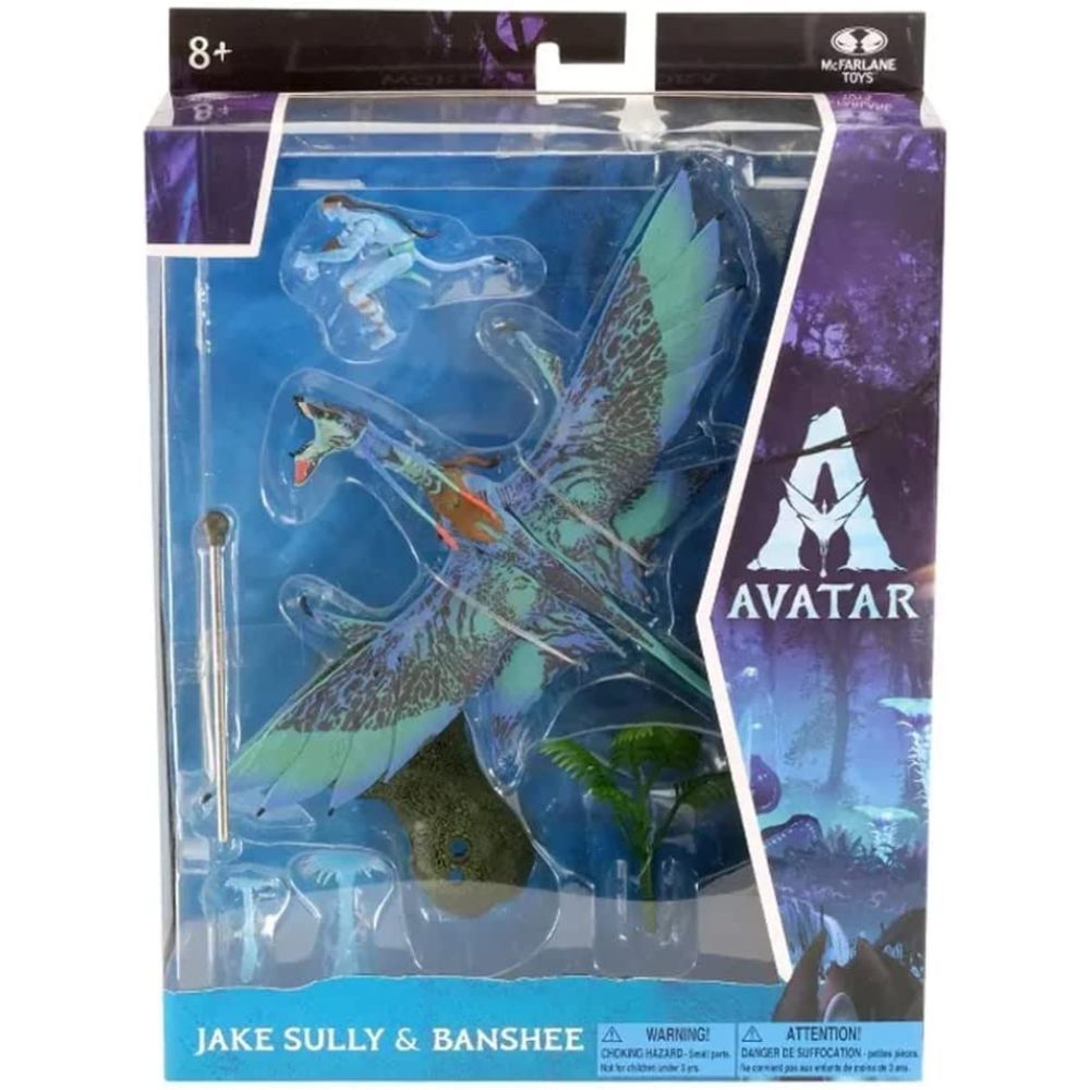McFarlane World Of Pandora Avatar : Jake Sully & Banshee  / AT 99 Scorpion Gun Ship ( Each Sold Separately )