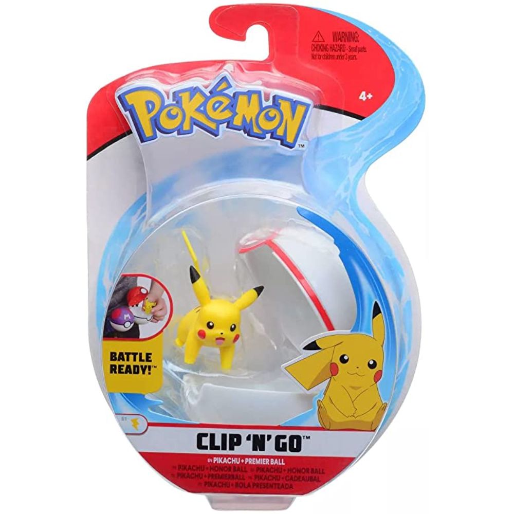 Jazwares Pokemon Clip N Go Assorted Jazwares Pokemon Clip N Go Assorted