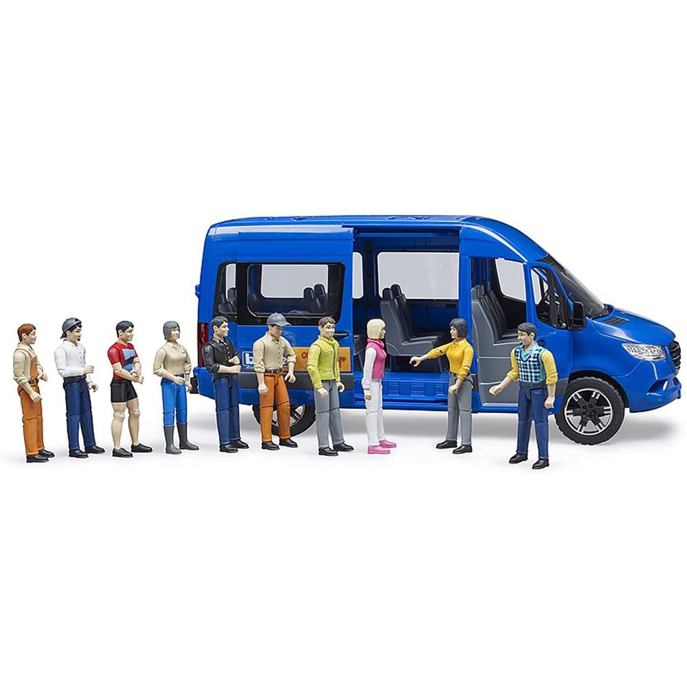 Bruder  Sprinter Transfer w Driver and Passenger