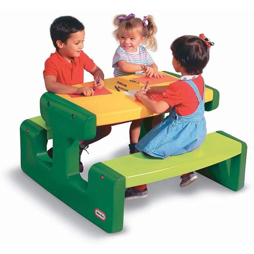 Little Tikes Picnic Table Evergreen