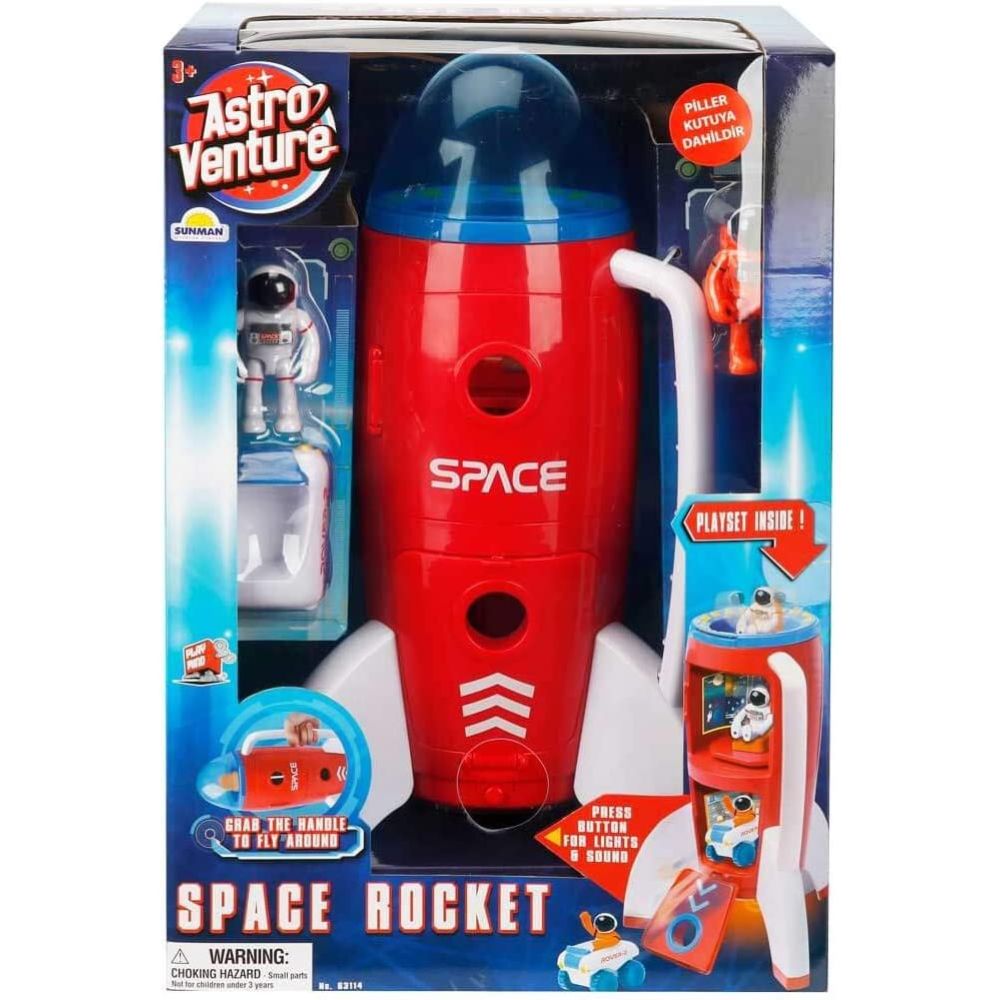 Astro Venture: Space Rocket with Light & Sound