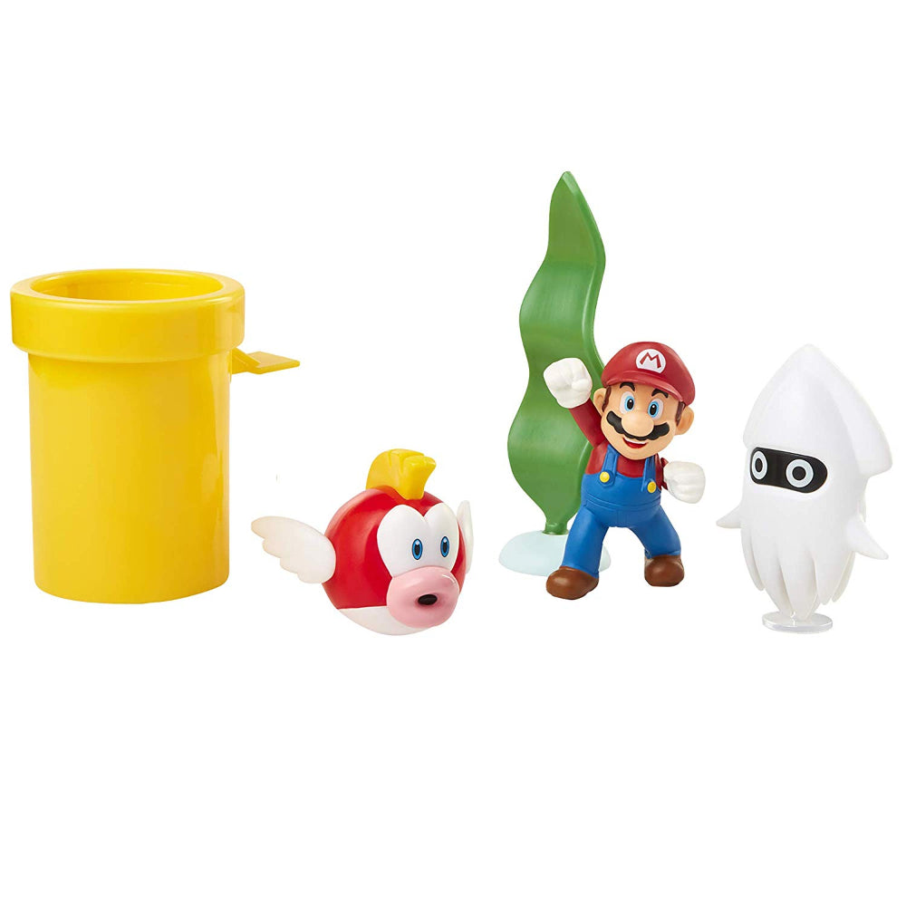 Jakks Nintendo 2.5 Figure 5-Pk Underwater Diorama Set  Image#3