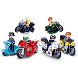 Sluban - Town Motorcyle Display Box 398 pcs