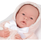 JC Toys - La New Born Baby Doll in Pink Outfit & Accessories
