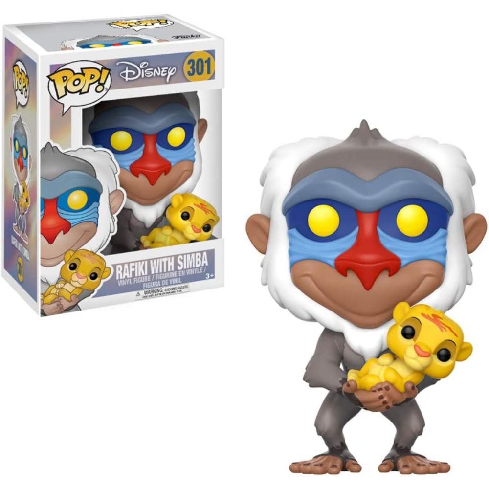 Funko Pop Rafiki Holding Baby Simba