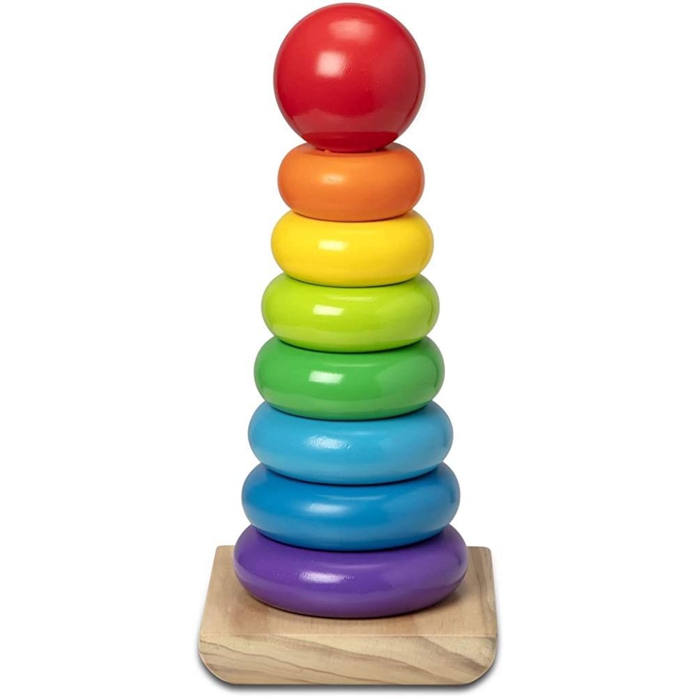 Melissa & Doug Wooden Jumbo Stacker Classic