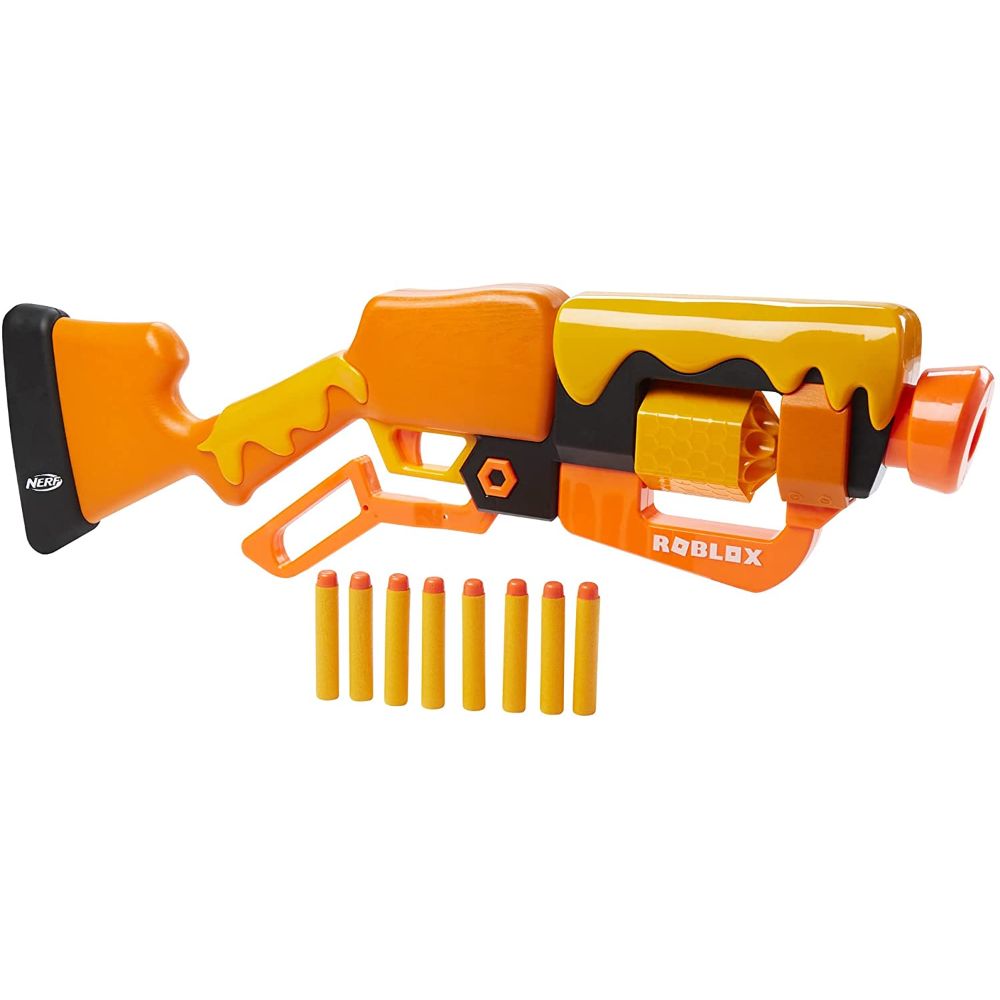 Nerf Roblox Adopt Me!: Bees! Lever Action Dart Blaster Nerf Roblox Adopt Me!: Bees! Lever Action Dart Blaster