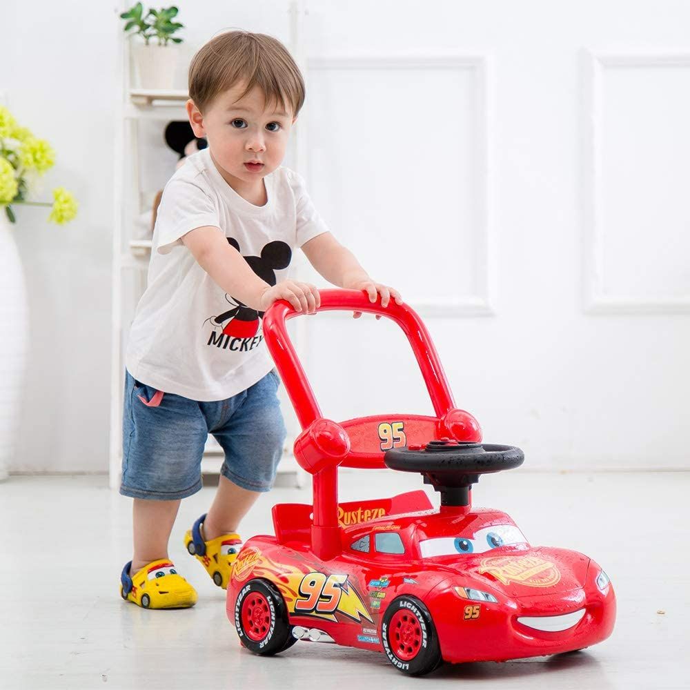 Disney Lighting Mcqueen Sit To Stand Walker Toys4me