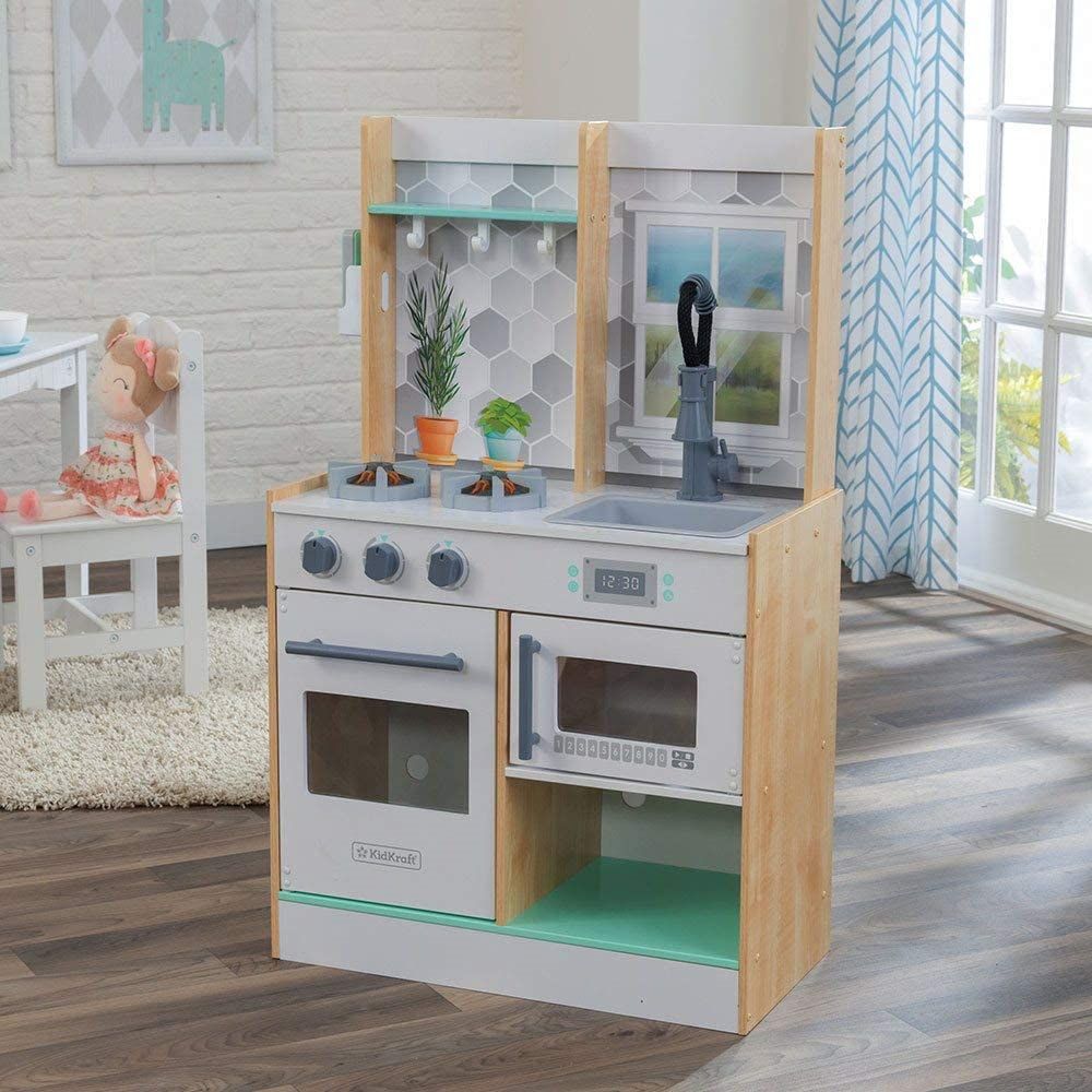 Kidkraft Let's Cook Wooden Play Kitchen